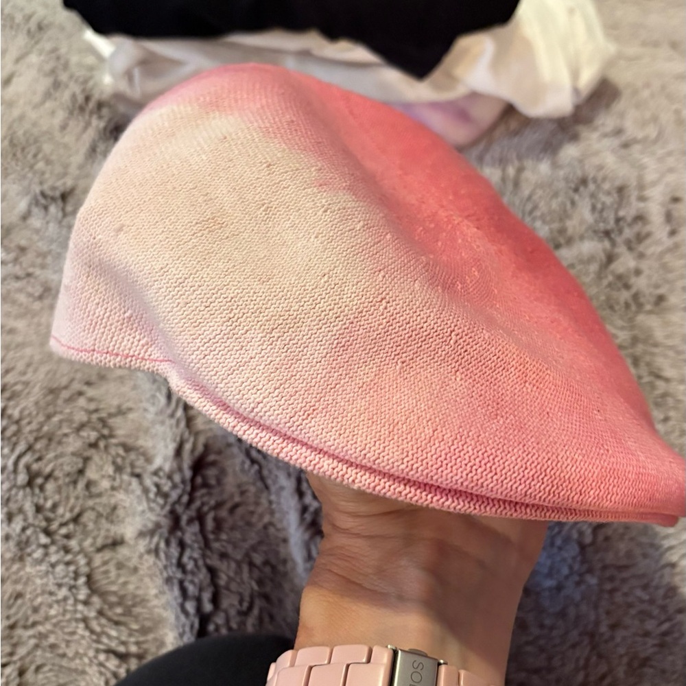 Ombré pink Kangol cap - size S kids